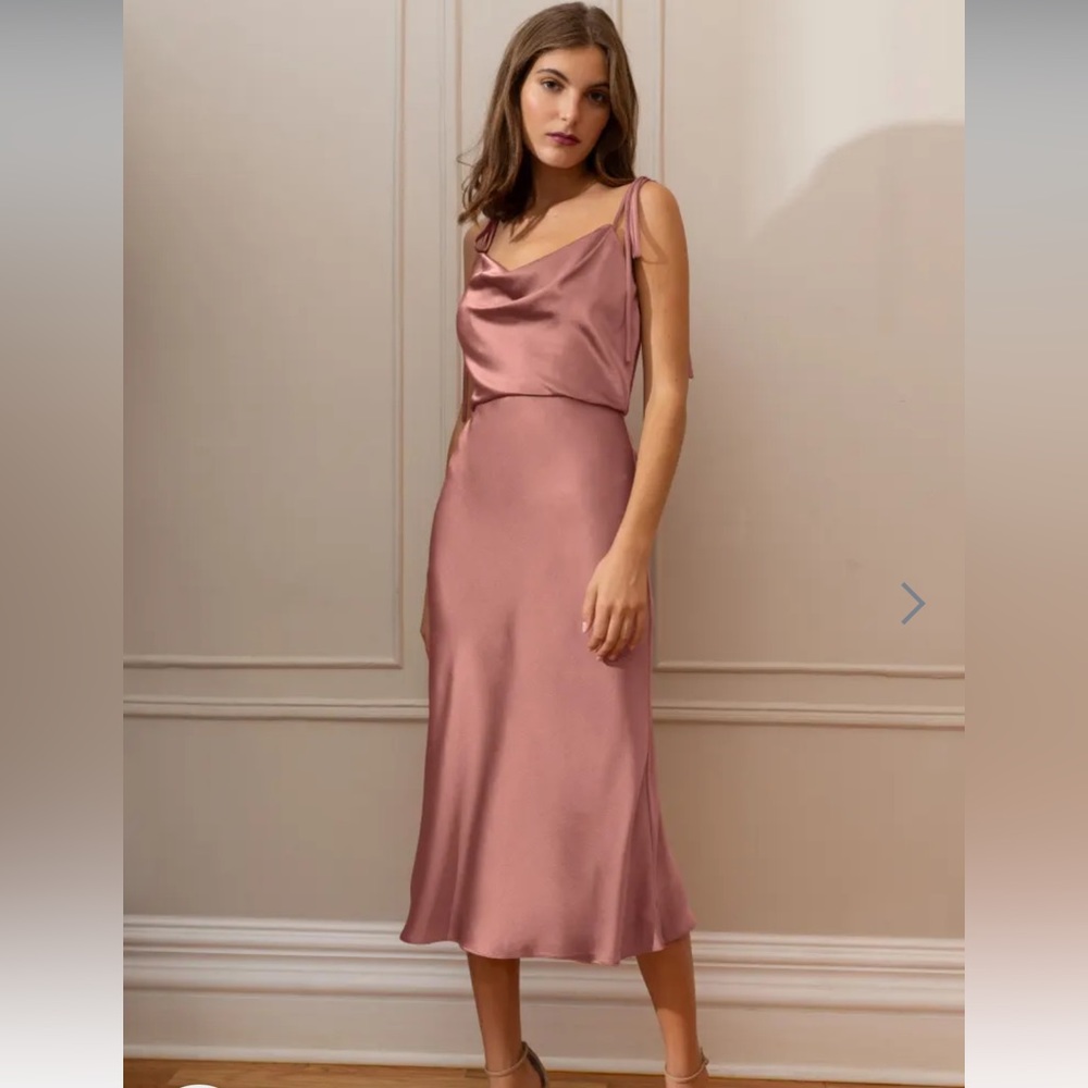 Jenny Yoo Kat dress in Wild Rose